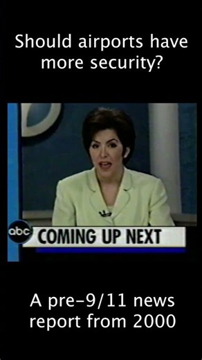 Should Airports Have More Security? | Local News in 2000, Before 9/11 #shorts