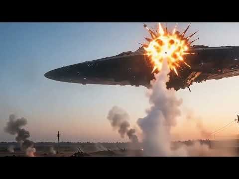 AI-Controlled T-90 Tank vs Alien Army — Cinematic Battle With Cats