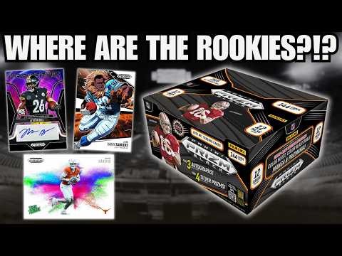 LEGENDS & NIL ONLY?!? 2025 Panini Prizm Black Football Hobby Box Review!