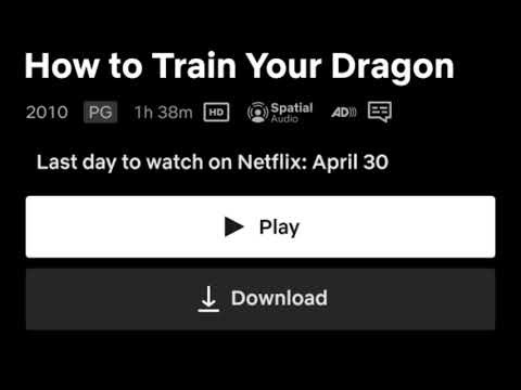 My reaction that httyd 1 and 2 are leaving netflix