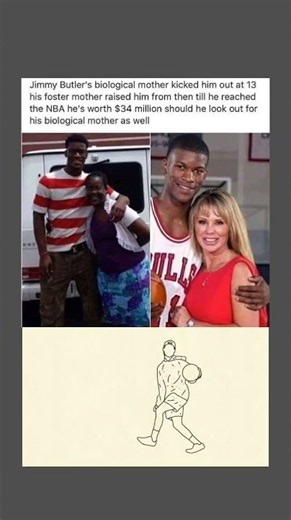 Jimmy Butler’s crazy childhood story 💔🗣️#shorts #nba #basketball