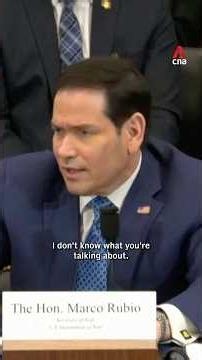 Congressman accuses Rubio of lying about Trump falling asleep in meetings