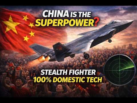 Is China Really a Superpower? New Stealth Fighter sparks Curiosity 👀