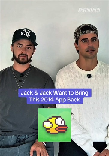Can confirm: #FlappyBird had ENERGY. 👏 @Jack and Jack break down the apps they’d bring back today from when they were 17, but let’s be honest, #DoodleJump and Flappy Bird will forever be iconic. #jackandjack #17Again #vines