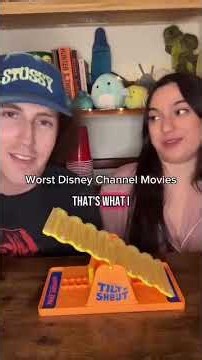 Rating the WORST Disney Channel Original Movies! 🎬🤦‍♂️ #shorts #challenge #couple