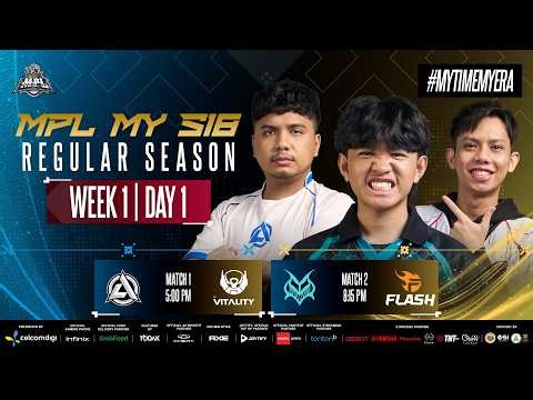 LIVE | [ENG] MPL MY Season 18 Week 1 Day 1