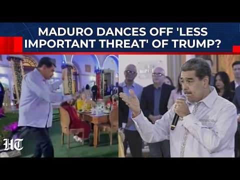On Cam: Maduro Dances On Christmas Day, Dismisses 'Less Important' Trump Threat As US War Looms?
