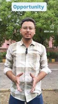 SOWT Analysis for MBA students with Example