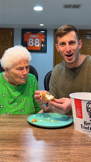 Trying KFC's secret menu item that turns chicken into a sweet