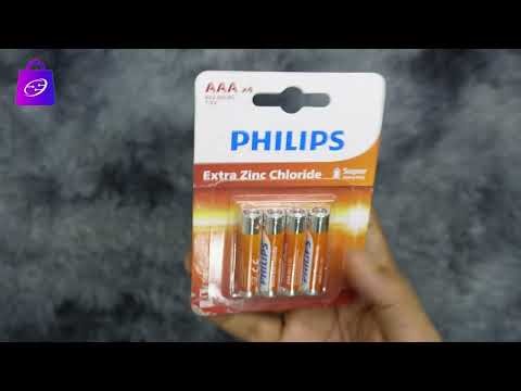 Philips Extra Zinc Chloride AAA size Battery