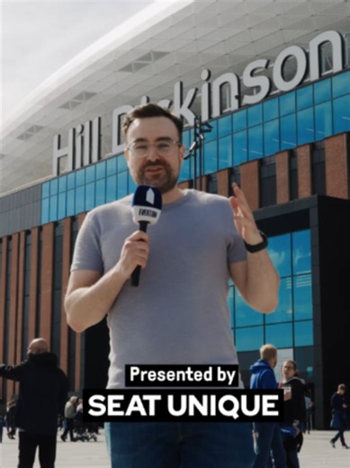 On the Fan Plaza in the build-up to kick-off. COYB! 🏟️ #everton #ipswich #premierleague #football