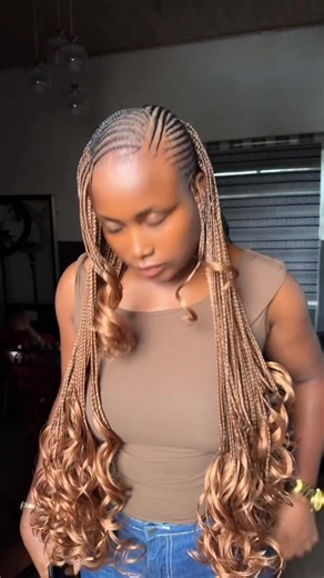 French Curl Braids Tutorial for Nigerian Styles
