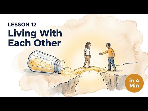 ✅Full Lesson 12 in 4 Minutes: Living With Each Other Sabbath School Lesson Summary 2026