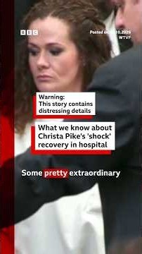 Christa Pike is "conscious and speaking" and expected to make a recovery. #BBCNews