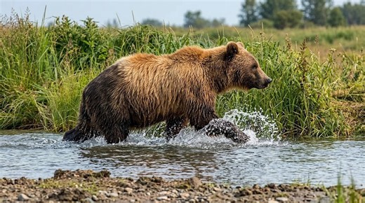 Watch a bear shut down its body for 7 months and survive