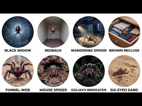 Every Deadliest Spider Explained in 10 Minutes