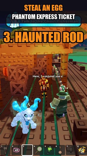 How to Get the PHANTOM EXPRESS TICKET in Steal an Egg 🚂🎃 (Easy Guide) #roblox #stealanegg
