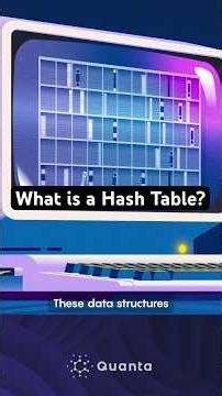 How Hash Tables Cheat Time #science #computerscience