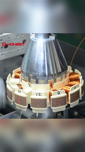 Messy coils? You haven’t seen this winding machine!