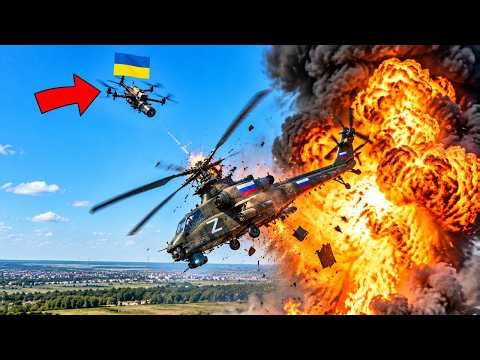 Ukraine HUNTED Russia's Mi-28 Helicopters With Cheap Drones — Then TOOK THEM DOWN
