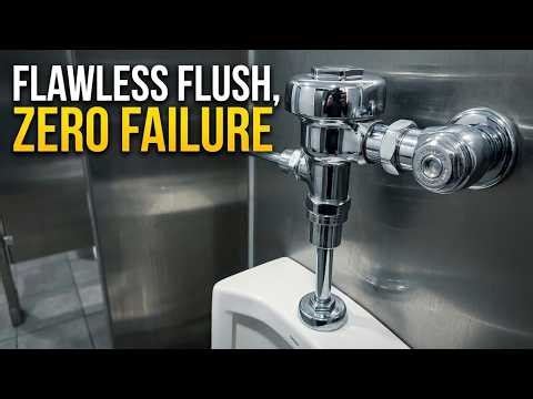 Sloan Regal Valve - Flawless Flush, Zero Failure Sloan Regal 186 Exposed Manual Urinal Flushometer,