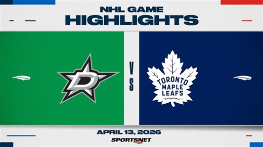 NHL Highlights | Stars vs. Maple Leafs - April 13, 2026