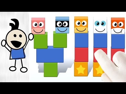 🏗️ Building Roman Numerals with Pango! | Stack & Learn Math Blocks | Fun Kids Adventure