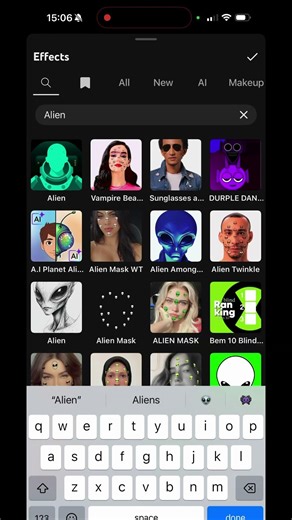 How to find the alien filter ￼