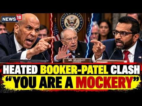 LIVE: KASH PATEL vs CORY BOOKER ERUPTS | Explosive Senate Hearing Turns Into Shouting Match | N18G