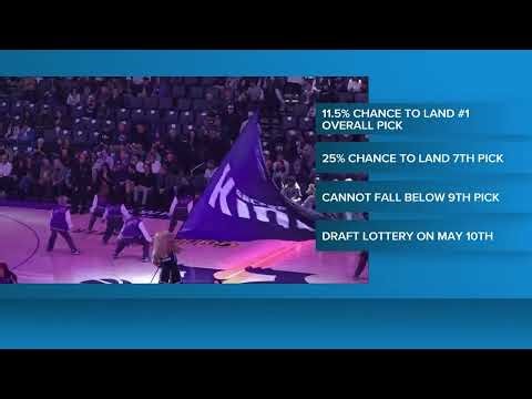 Kings lose tiebreaker to Jazz, lowering NBA draft lottery odds