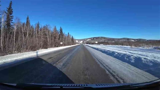 I drove Alaska’s ice road at 24 below in a windstorm