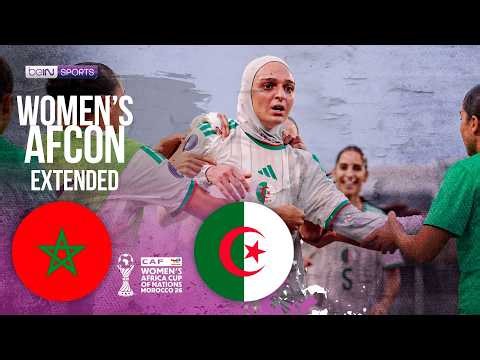 Morocco vs Algeria | Women's Africa Cup of Nations EXTENDED HIGHLIGHTS |08/15/2026 | beIN SPORTS USA