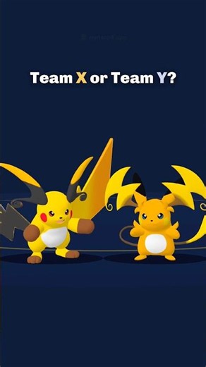 Mega Raichu X or Y? Same turn, two stones #pokemon