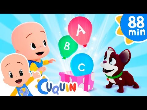 ABC Song 🔠 and more Nursery Rhymes by Cleo and Cuquin | Children Songs