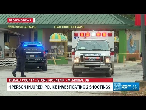 Two shootings reported within an hour outside same Stone Mountain restaurant