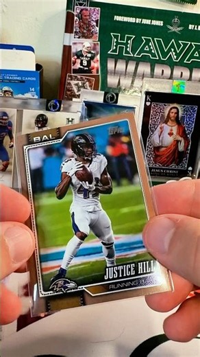 Justice Hill 2026 Topps Gold Parallel #Shorts