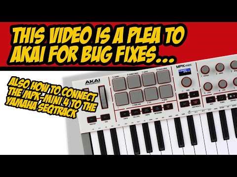 How to Configure the Pads and Knobs on the Akai MPK Mini IV - but I found some big bugs in firmware