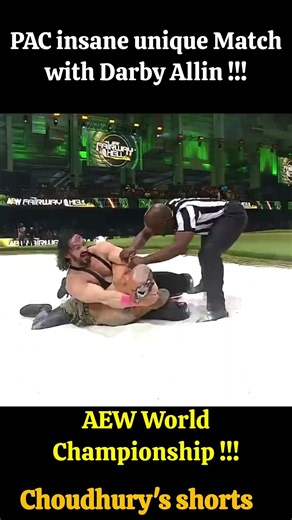 PAC vs Darby Allin — Golf Course insane Fight #pacaew #darbyallin #aew #aewfightforever