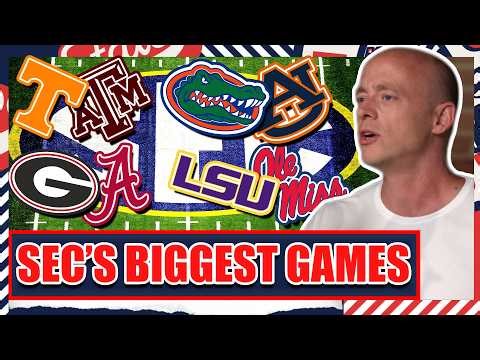 SEC's 5 BIGGEST Games Of 2026 - Josh Pate's College Football Show