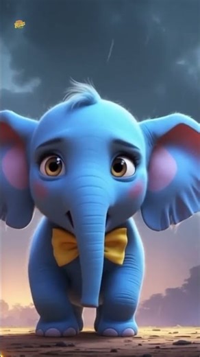 Ek Mota Hathi Song, एक मोटा हाथी #shorts #hindipoems #elephantsnumbers #kidsvideo #ytshorts