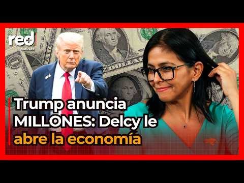 REVELAN EL PACTO: Donald Trump y Delcy Rodríguez inician millonaria inversión con petroleras