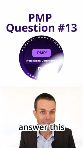 PMP Practice Question #013