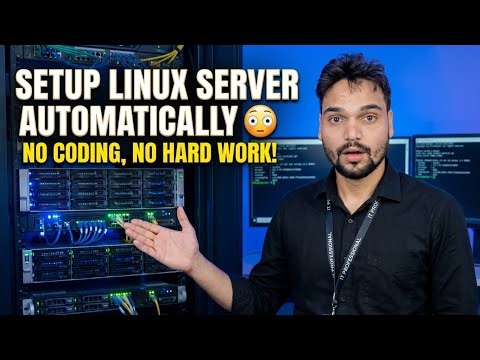 Setup Linux Server Automatically 😳 No Coding, No Hard Work!