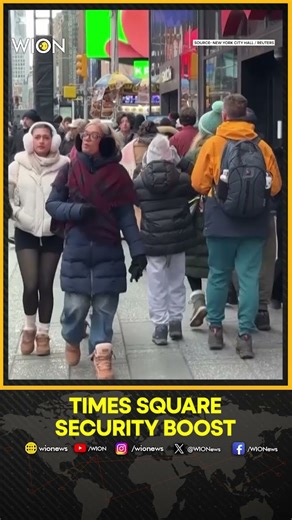New York City Steps Up Security Ahead of Times Square New Year’s Eve | WION SHORTS