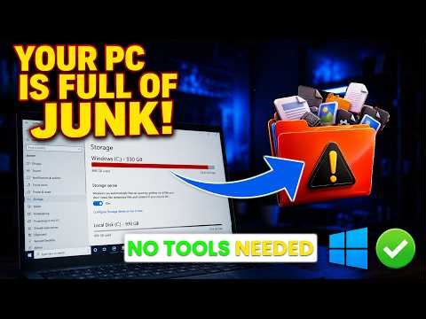 Windows Has Secret Junk Files You Need to Delete Right Now