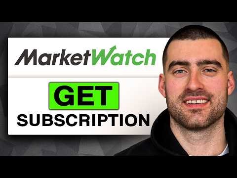 How to Get MarketWatch Subscription (Digital Bundle & Barron's)