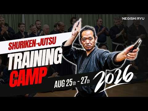 Step Into Real Samurai Shuriken Training — 3 Days in Japan