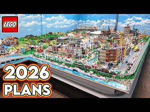 Our Plans for 2026! LEGO City, Studio, & Channel Goals!