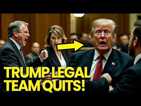 Trump PANICS as His Legal Team ABANDONS Him