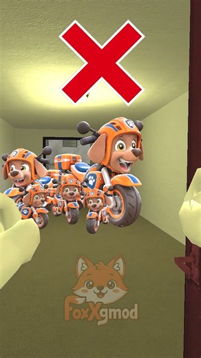 CAN YOU FIND DINO PARK RUBBLE PAW PATROL ROOM IN LIMINAL HOTEL !? Garry's Mod